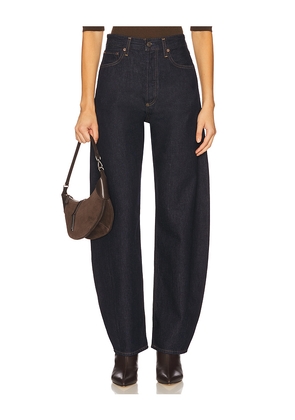 AGOLDE Luna Pieced Jeans in Blue. Size 23. Also in 24, 25, 26, 28, 33, 34.