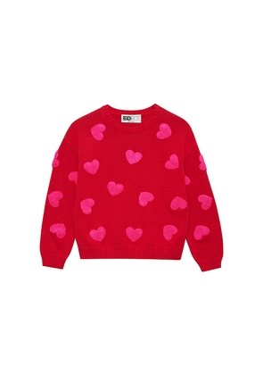 BEACH RIOT Little Callie Sweater in Red. Size 2. Also in 3/4, 5/6.