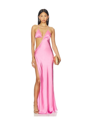 Cin Cin Villa Lobster Maxi Dress in Pink. Size S. Also in XS.