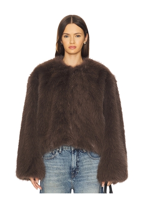 Citizens of Humanity Esme Jacket in Brown. Size M. Also in S, XL.