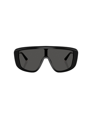 Dolce & Gabbana Shield Sunglasses in Black.
