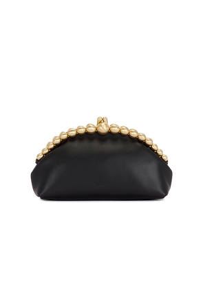 Cult Gaia Una Clutch in Black.