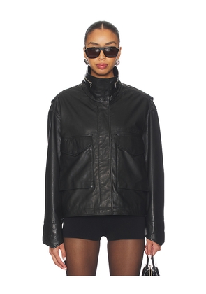 ALLSAINTS Clay Jacket in Black. Size S. Also in L.
