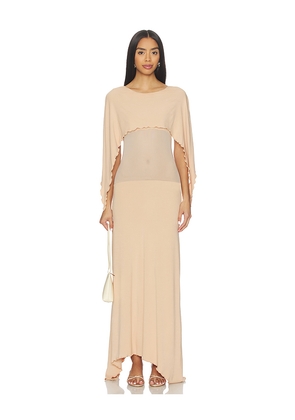 Amelie Teje Evelyn Dress in Nude. Size S. Also in XS.