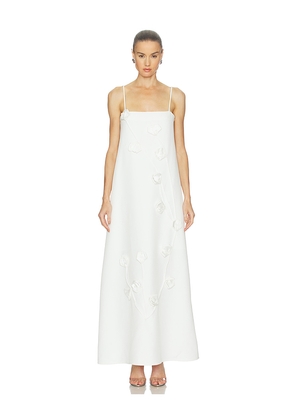 ELLIATT Nolana Gown in White. Size M. Also in S, XS.