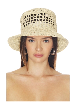 Eugenia Kim Jonah Bucket Hat in Cream.