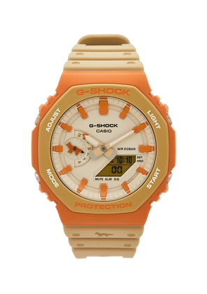G-Shock x Maison Kitsune Watch in Tan.