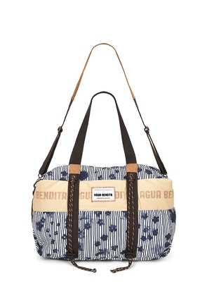 Agua Bendita Duffle Bag in Navy.