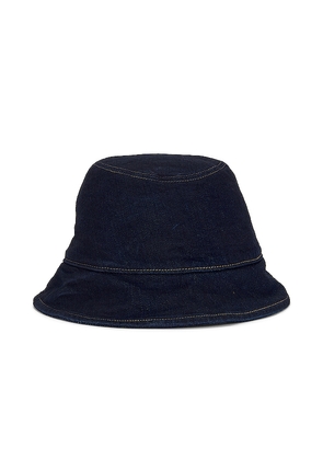 FWRD Renew Celine Denim Bucket Hat in Denim-Dark. Size S. Also in .