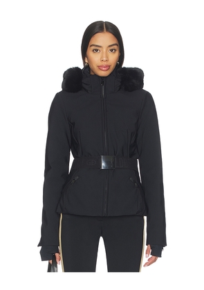 Goldbergh Hida Faux Fur Jacket in Black. Size 40/6. Also in 42/8.