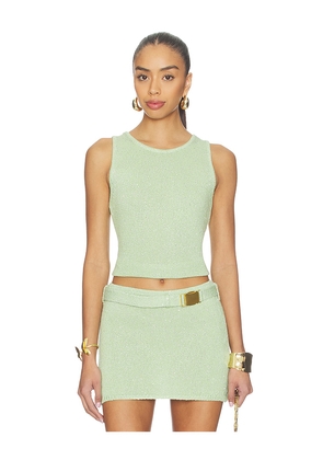ASTA RESORT Natalia Top in Mint. Size M. Also in XS, S, L, XL.