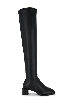 ALLSAINTS Avril Over The Knee Boot in Black. Size 6. Also in 7, 8, 9.