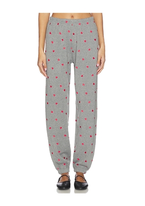 BEACH RIOT Nash Sweatpant in Grey. Size L. Also in M, S, XS.