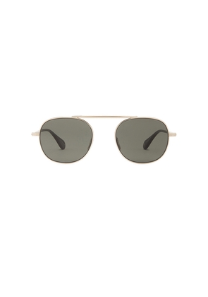 Garrett Leight Van Buren II Sun Sunglasses in Grey.