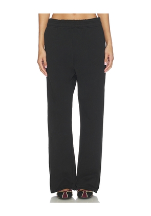 Entire Studios Straight Leg Sweatpant in Black. Size L. Also in M, S, XS.