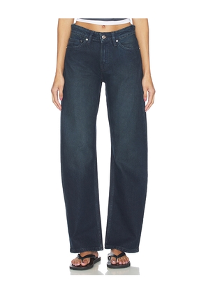 EB Denim Alida Loose Bowed in Blue. Size 23. Also in 24, 25, 26, 27, 28, 29, 30.