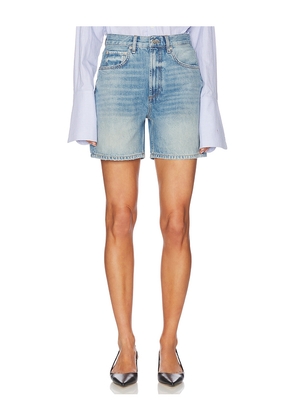 ANINE BING Heath Short in Blue. Size 24. Also in 25, 26, 27, 28.