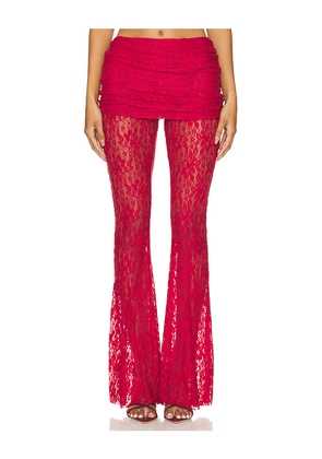I.AM.GIA x REVOLVE Kyleah Pant in Red. Size L. Also in S, XS.