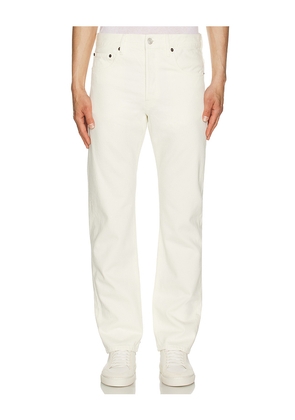 FRAME The Straight Jeans in White. Size 29. Also in 32, 33, 34, 36, 38.