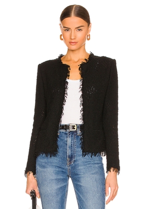 IRO Shavani Jacket in Black. Size 34/0. Also in 36/2.