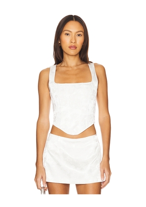 I.AM.GIA Kelly Corset in White. Size M. Also in S, XL, XS, XXS.
