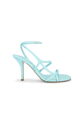 GIA BORGHINI Kora Sandal in Blue. Size 36. Also in 40.