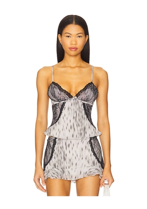 I.AM.GIA Colette Top in Grey. Size L. Also in M, S, XL, XS, XXS.