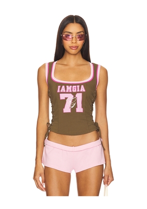 I.AM.GIA Noa Top in Green. Size M. Also in S, XS.