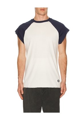 SIMKHAI Rueben Tee in Ivory. Size L. Also in M, S, XL/1X, XXL/2X.