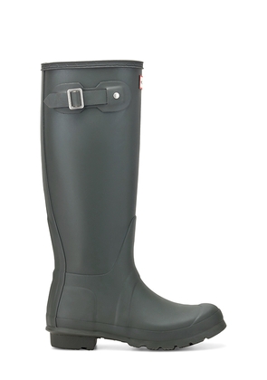 Hunter Original Tall Boot in Olive. Size 10. Also in 6, 7, 8.