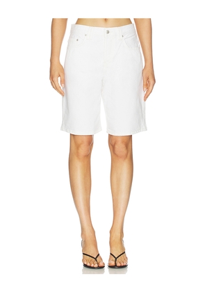 Free People x REVOLVE Montana Short in White. Size 24. Also in 25, 26, 27, 28, 29, 30, 31, 32.