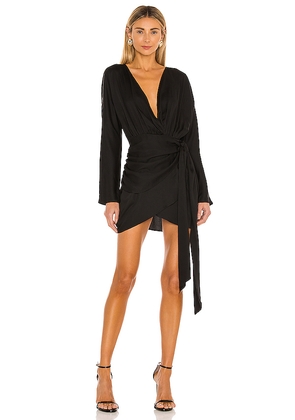 L'Academie The Lorriana Mini Dress in Black. Size XS. Also in XXS.