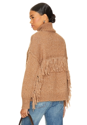 Line & Dot Parker Sweater in Tan. Size L. Also in S, XS, M, XL.