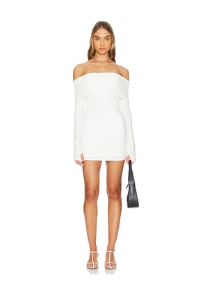 LIONESS Isadora Mini Dress in White. Size L. Also in XL.