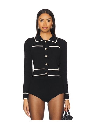 MAJORELLE Varma Sweater Jacket in Black. Size S. Also in XS.