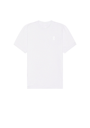 On Train-T in White. Size L. Also in M, S, XL/1X.