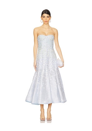 LA FUORI Vasilisa Petale Gown in Baby Blue. Size L. Also in XS.