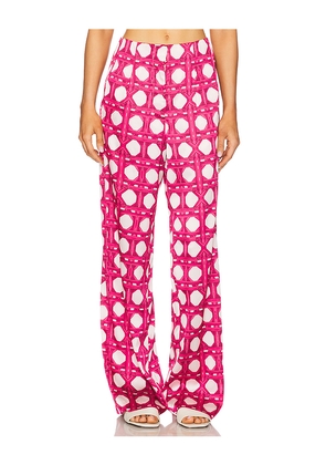 MISA Los Angeles x REVOLVE Rita Pant in Fuchsia. Size L. Also in M, S.