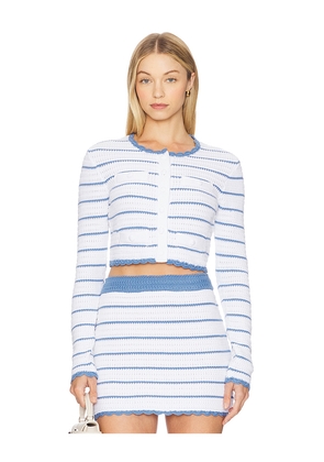 LoveShackFancy Lamiya Cardigan in White. Size S. Also in XL.