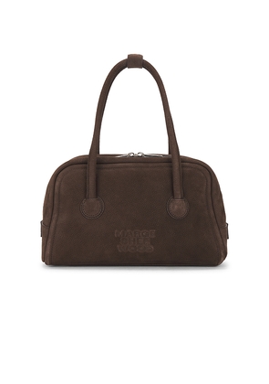 MARGESHERWOOD Soft Tote Bag in Chocolate.