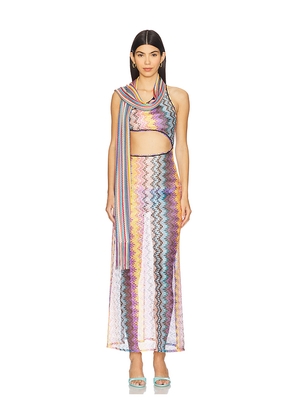 Missoni Scarf in Red.