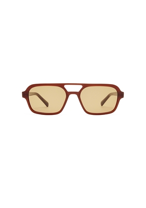 Luv Lou The Dusty Sunglasses in Cognac.