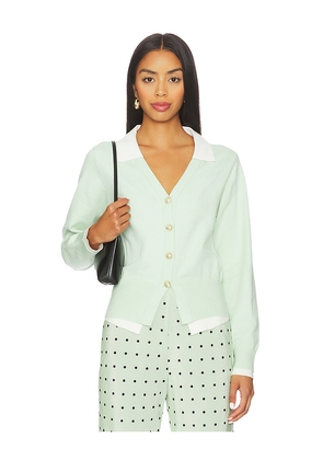 Maude Club Lindy Cardigan in Mint. Size L. Also in XS.