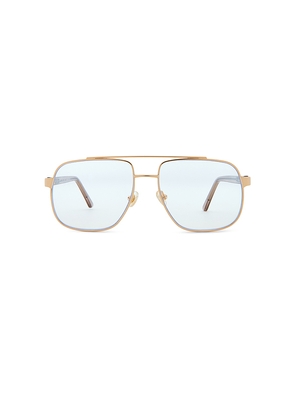 Lu Goldie Amelia Blue Light Glasses in Neutral.