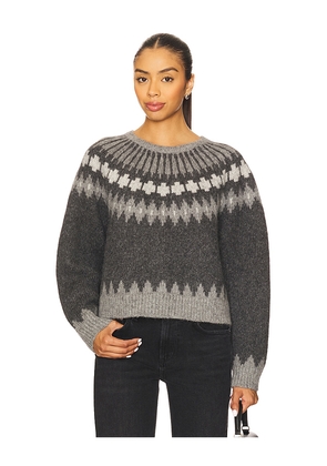 NILI LOTAN Alena Sweater in Grey. Size M. Also in S.