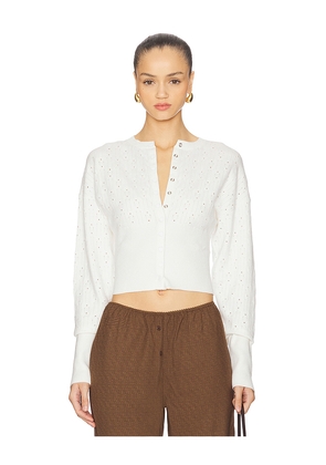 LIONESS Head in The Clouds Top in Cream. Size L. Also in M, S, XL, XS, XXS.