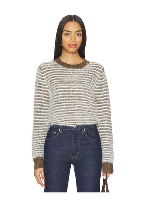 Line & Dot Lyon Sweater in Olive. Size L. Also in S, XS, M, XL.