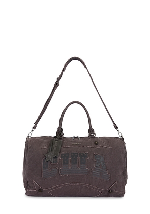 MADFRENZY USA Duffle Bag in Grey.