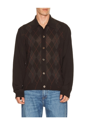 Our Legacy Evening Polo in Brown. Size 50. Also in 52.