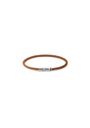 Miansai Juno Leather Bracelet in Cognac. Size L. Also in M.